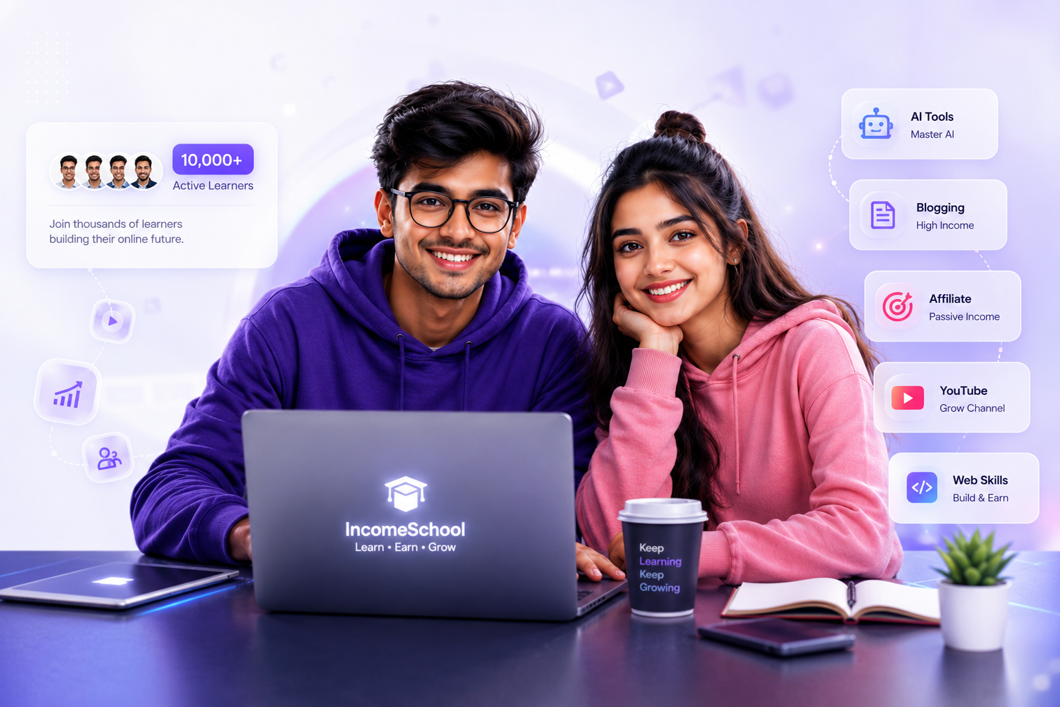 IncomeSchool India learning platform